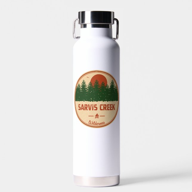 Sarvis Creek Wilderness Colorado Water Bottle (Front)