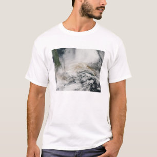 Sarychev Peak blowing across the Sea of Okhotsk T-Shirt