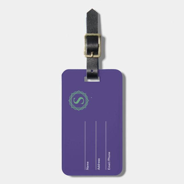 SaS Luggage Tag (Front Vertical)