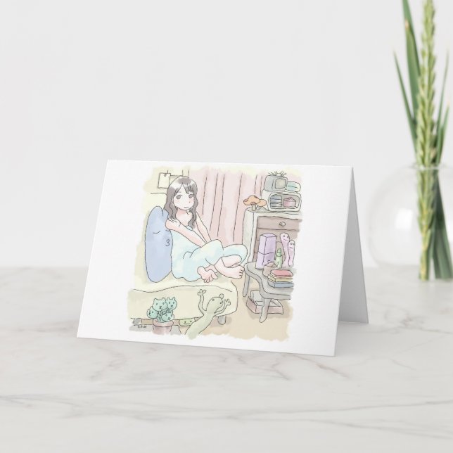 Sasagoya Note Card (Front)