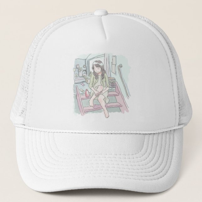 Sasagusagi Trucker Hat (Front)