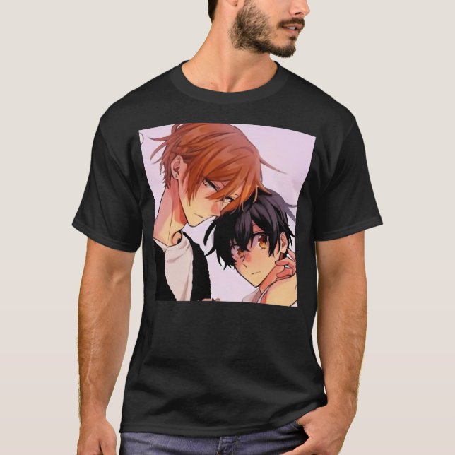 Sasaki And Miyano Manga Art  T-Shirt (Front)