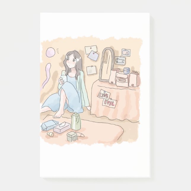 Sasami Post-it Notes (Front)
