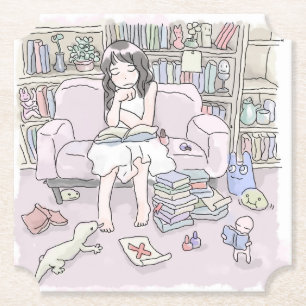 Sasami Samu Paper Coaster