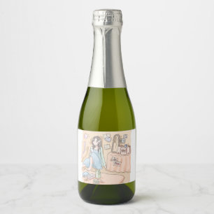 Sasami Sparkling Wine Label