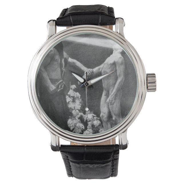 Sascha Schneider - Hypnosis Vintage German Occult Watch (Front)