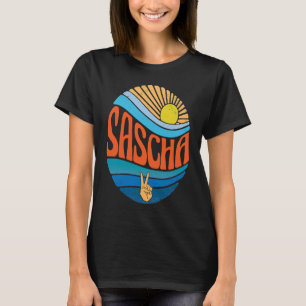 Sascha  Vintage Sunset Sascha Groovy Tie Dye T-Shirt