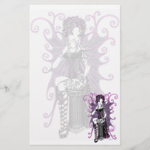 "Sasha" Couture Pink Valentine Fairy Stationery