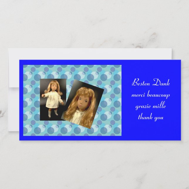 Sasha DANKE photo card (Front)