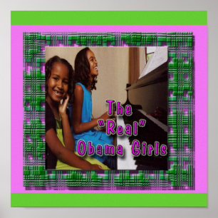 SASHA & MALIA: THE REAL OBAMA GIRLS POSTER