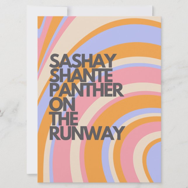 Sashay Shante Drag Race (Front)