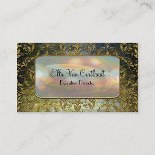 Sashee Elegant Baroque Professional Business Card