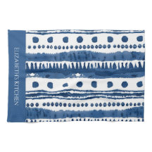 Sashiko Pattern Kitchen Towel