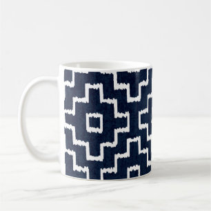 Sashiko Pattern: Traditional Japanese Embroidery Coffee Mug