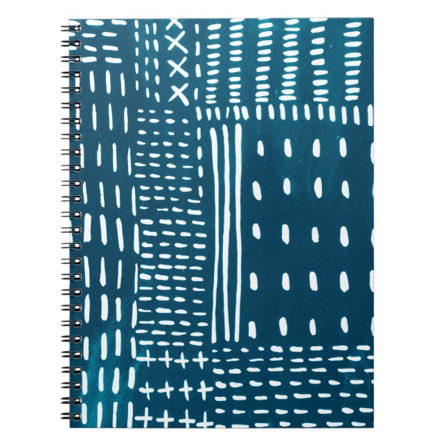 Sashiko Stitches Notebook (Front)