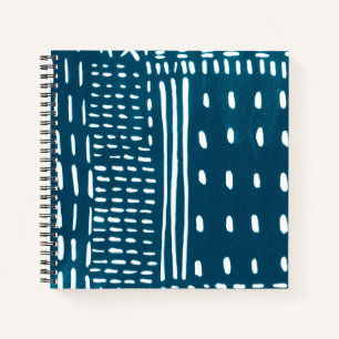 Sashiko Stitches Notebook
