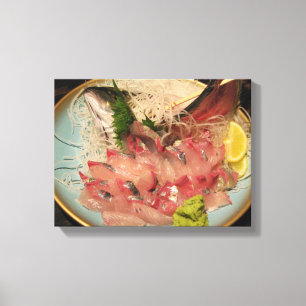 Sashimi 刺身 canvas print