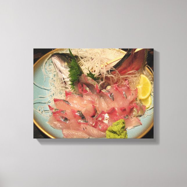 Sashimi 刺身 canvas print (Front)