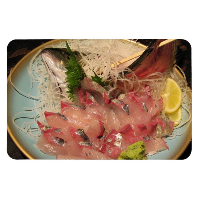 Sashimi 刺身 / Japanese Food Magnet (Horizontal)