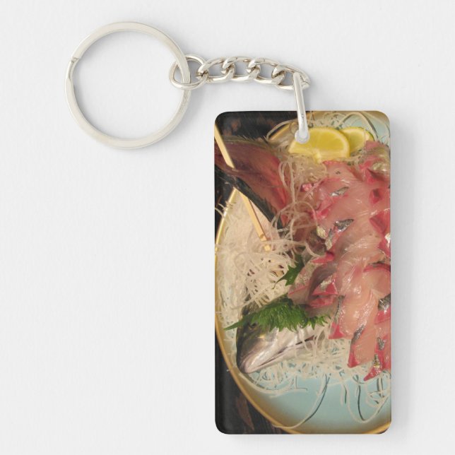 Sashimi 刺身 key ring (Front)