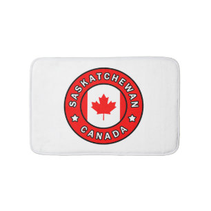 Saskatchewan Canada Bath Mat