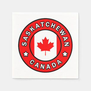 Saskatchewan Canada Napkin