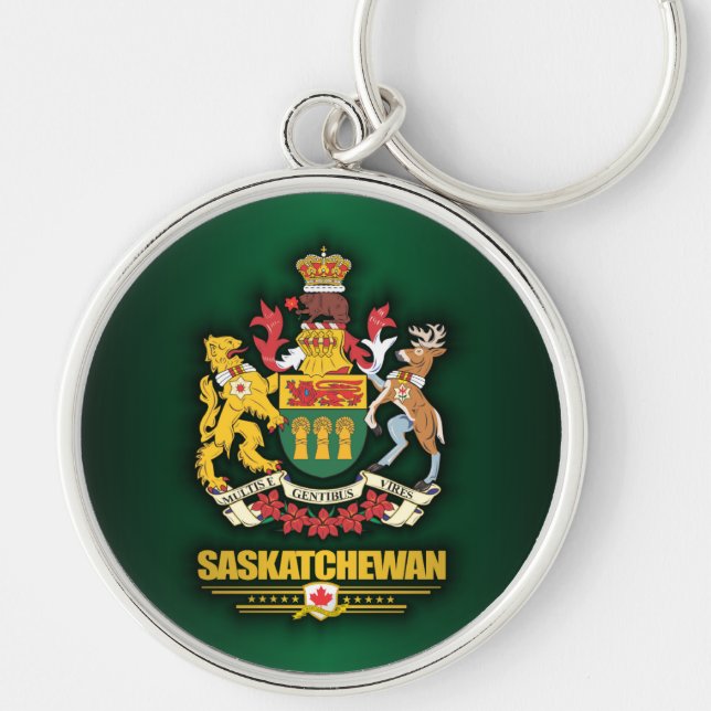 Saskatchewan COA Key Ring (Front)
