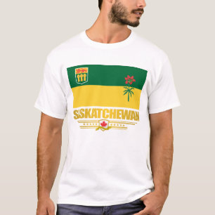 Saskatchewan Flag Apparel T-Shirt