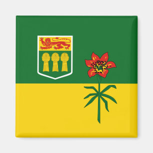 Saskatchewan Flag (CANADA) Magnet