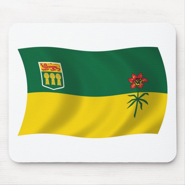 Saskatchewan Flag Mousepad (Front)