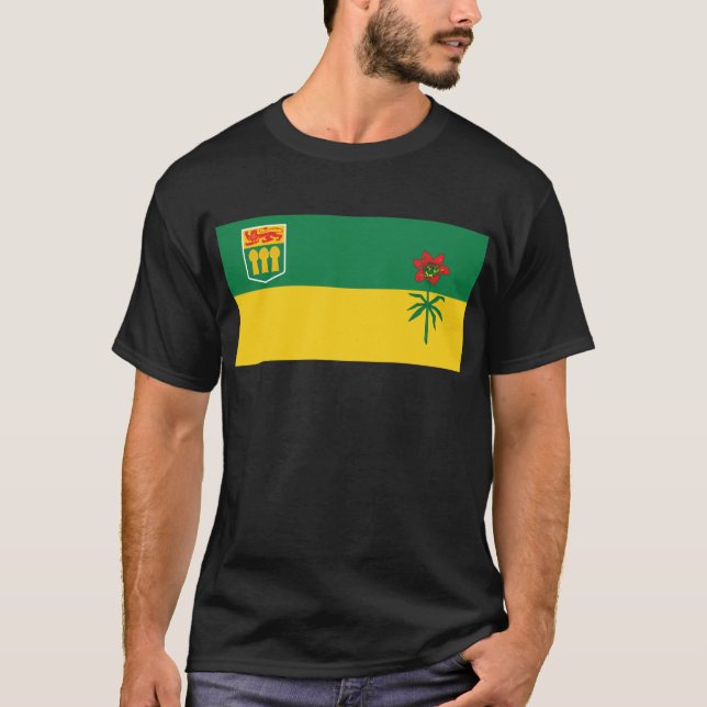Saskatchewan Flag T-shirt (Front)