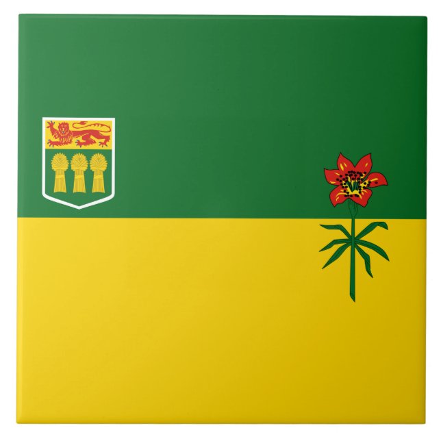 Saskatchewan Flag Tile (Front)