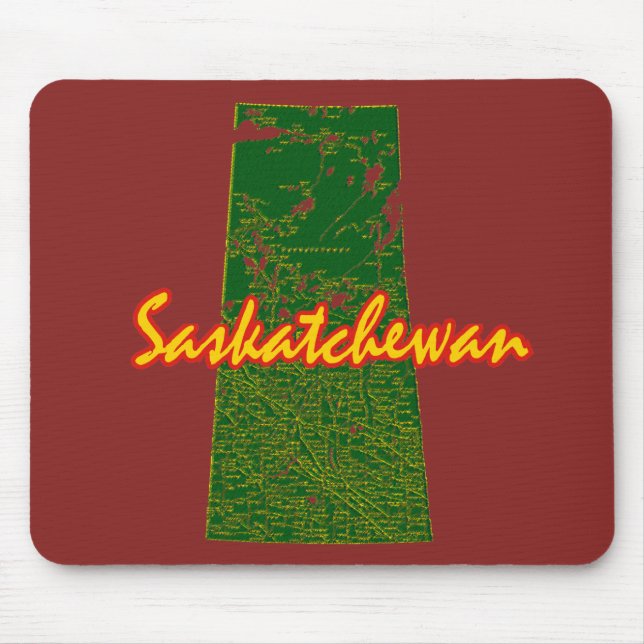 Saskatchewan Mouse Mat (Front)
