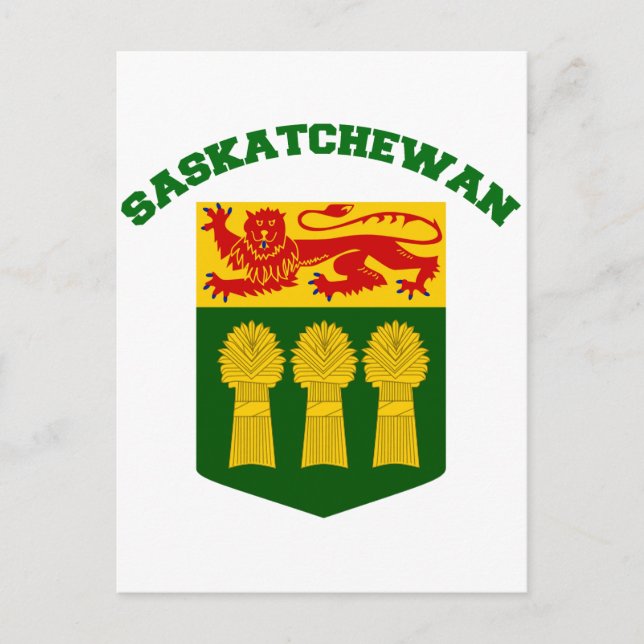 SASKATCHEWAN POSTCARD (Front)