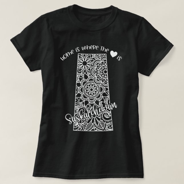 Saskatchewan T-Shirt (Design Front)