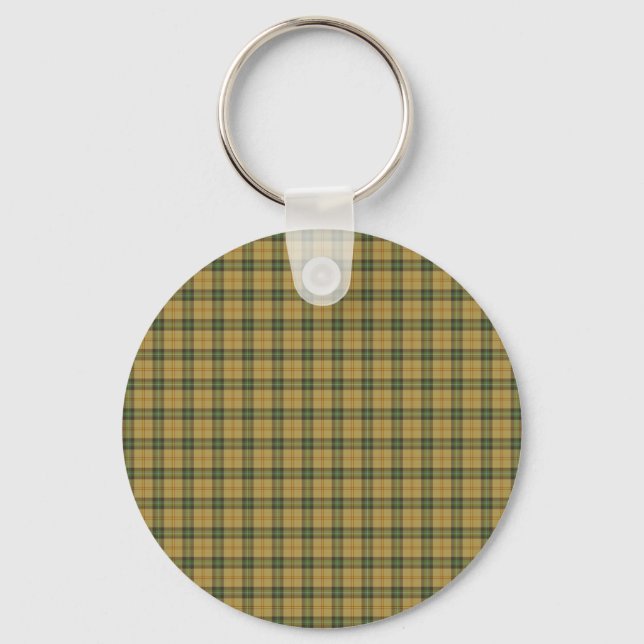 Saskatchewan tartan key ring (Front)