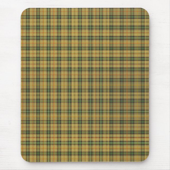Saskatchewan tartan mouse mat (Front)
