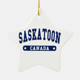 Saskatoon Ceramic Tree Decoration