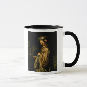 Saskia as Flora, 1634 Mug