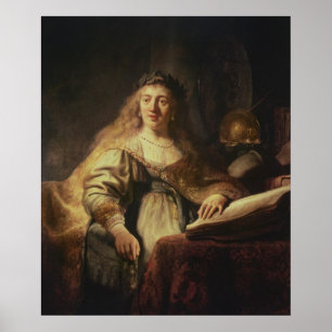 Saskia as Minerva Poster