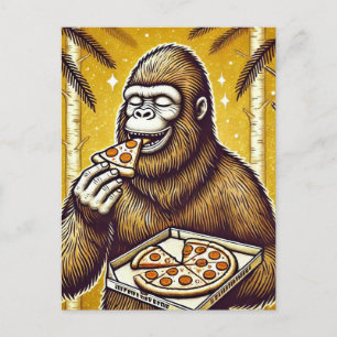 Sasquatch and the Pizza Postcard