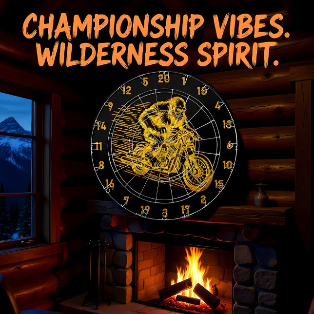 Sasquatch Approved: Aim for the Myth Dartboard (Creator Uploaded)