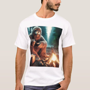 Sasquatch at the Campfire T-Shirt