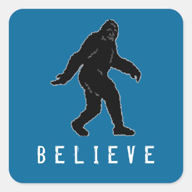 Sasquatch Believe Stickers (Front)