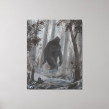 Sasquatch Bigfoot Artwork by Charles A Guthrie