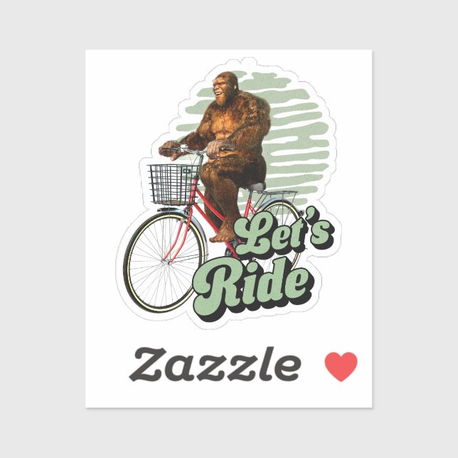 Sasquatch Bike Ride Forest Adventure (Sheet)