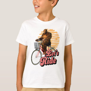 Sasquatch Bike Ride Forest Adventure T-Shirt