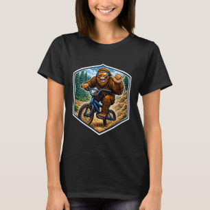 Sasquatch BMX Bike Rider Big-Foot Shaka Freestyle  T-Shirt
