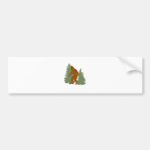 Sasquatch Bumper Sticker