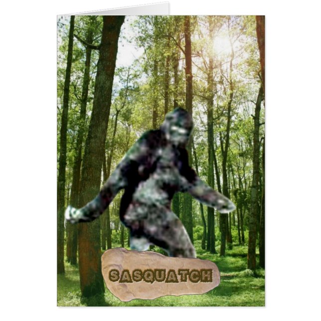 Sasquatch Cards (Front)